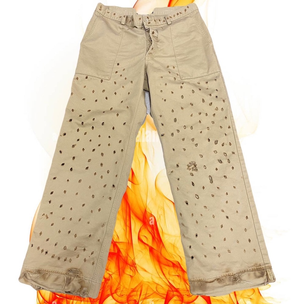 Banana republic burnt pants